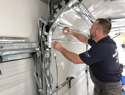 Noisy Garage Door Fix in Wilton, CT