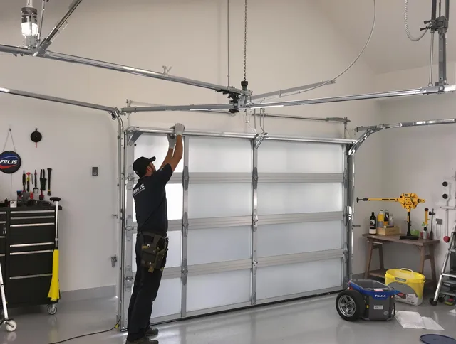 Lewisboro Garage Door Repair certified team performing precision garage door installation in Lewisboro