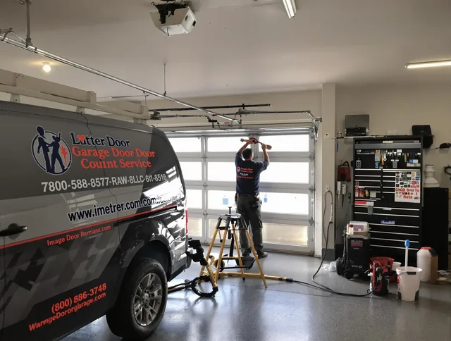 Lewisboro Garage Door Repair team performing same-day garage door repair in Lewisboro
