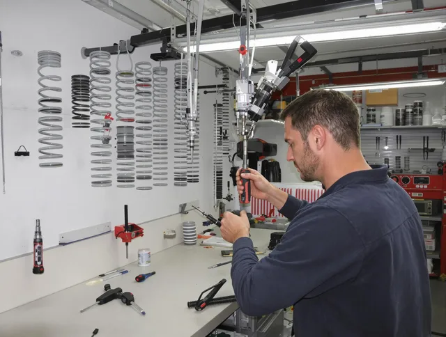 Lewisboro Garage Door Repair safety certified technician performing precision spring replacement in Lewisboro